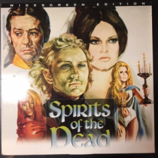 Spirits Of The Dead LaserDisc (VG-VG+/VG+) -kauhu/draama-