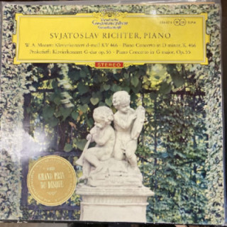 Svjatoslav Richter - Mozart / Prokofieff: Piano Concertos (GER/1960) LP (VG+/VG+) -klassinen-