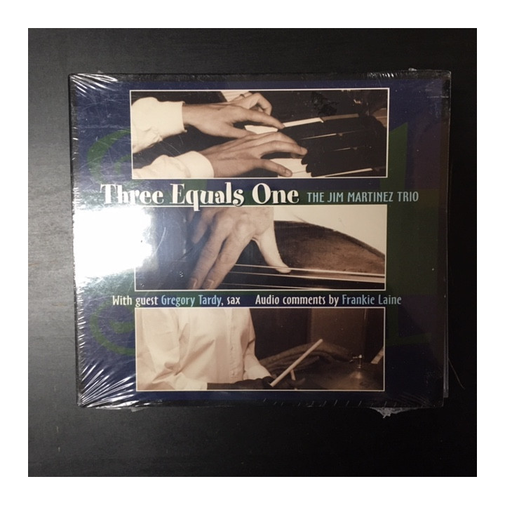 Jim Martinez Trio - Three Equals One CD (avaamaton) -jazz-