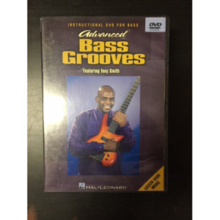 Tony Smith - Advanced Bass Grooves DVD (VG+/M-) -opetus dvd- (R1 NTSC/ei suomenkielistä tekstitystä)