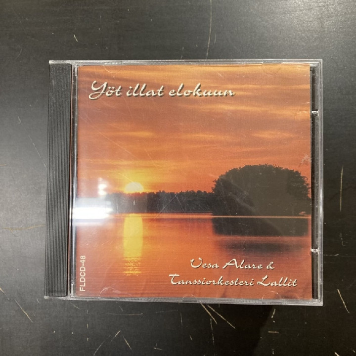 Vesa Alare & Lallit - Yöt illat elokuun CD (VG+/VG+) -iskelmä-