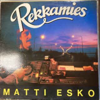 Matti Esko - Rekkamies LP (M-/VG+) -iskelmä-