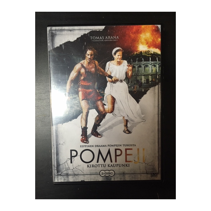 Pompeji - kirottu kaupunki 2DVD (VG+/M-) -draama-