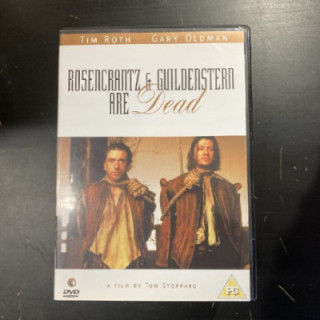 Rosencrantz & Guildenstern Are Dead DVD (VG+/M-) -komedia/draama- (ei suomenkielistä tekstitystä)