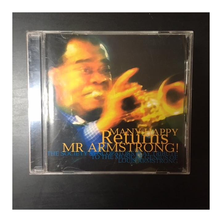 Society Syncopators - Many Happy Returns Mr Armstrong! CD (VG/M-) -jazz-