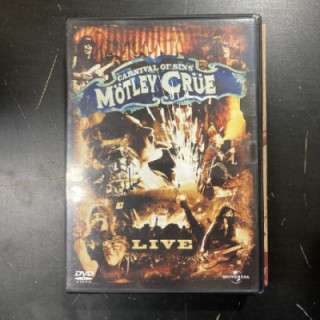 Mötley Crüe - Carnival Of Sins (Live) 2DVD (VG-M-/M-) -hard rock-