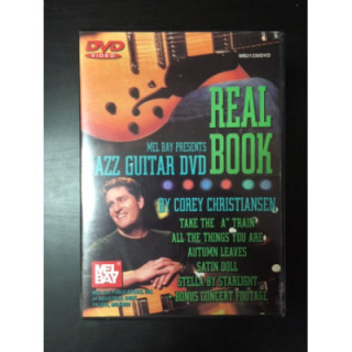 Corey Christiansen - Real Book Jazz Guitar DVD (VG/M-) -opetus dvd- (R1 NTSC/ei suomenkielistä tekstitystä)