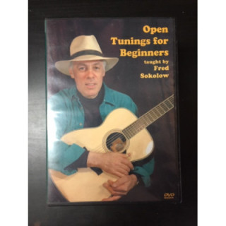 Fred Sokolow - Open Tunings For Beginners DVD (VG/M-) -opetus dvd- (R1 NTSC/ei suomenkielistä tekstitystä)