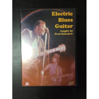 Fred Sokolow - Electric Blues Guitar DVD (VG+/M-) -opetus dvd- (R1 NTSC/ei suomenkielistä tekstitystä)