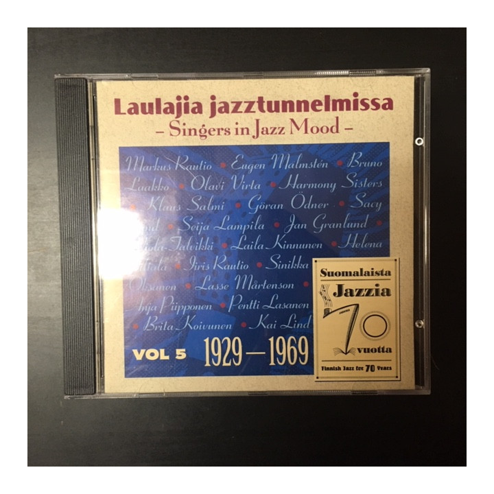 V/A - Laulajia jazztunnelmissa Vol.5 1929-1969 CD (VG/M-)