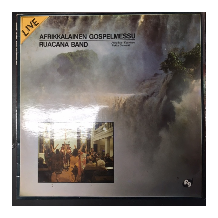 Ruacana Band - Afrikkalainen gospelmessu 2LP (VG+/VG) -klassinen-
