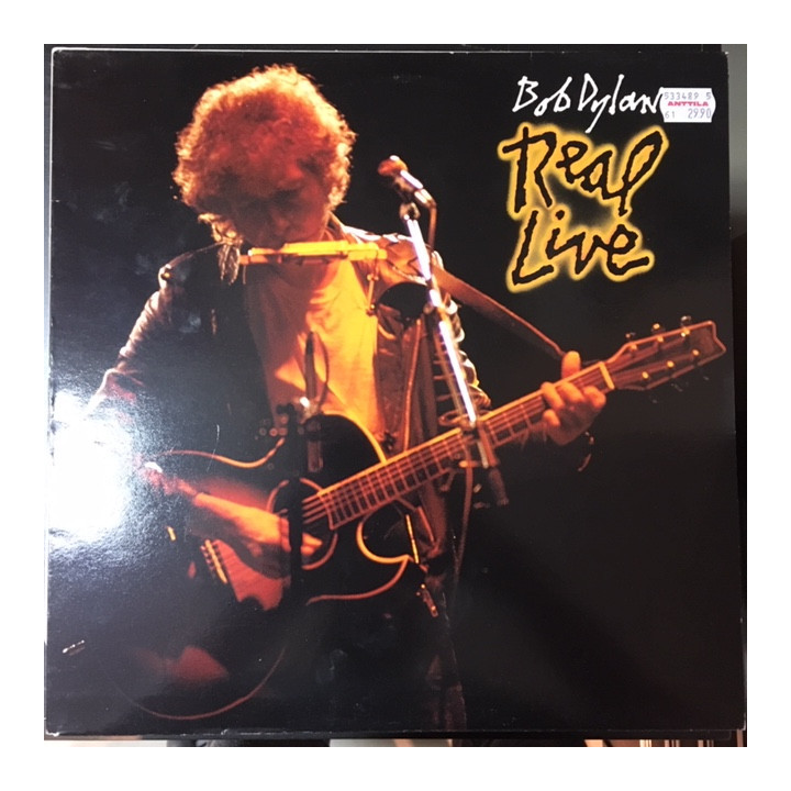 Bob Dylan - Real Live LP (VG+-M-/VG+) -folk rock-