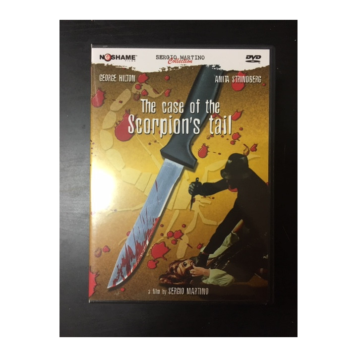 Case Of The Scorpion's Tail DVD (M-/M-) -jännitys- (R1 NTSC/ei suomenkielistä tekstitystä/englanninkielinen tekstitys)