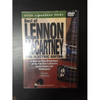 Tom Kolb - Best Of Lennon & McCartney For Electric Guitar DVD (M-/M-) -opetus dvd- (R1 NTSC/ei suomenkielistä tekstitystä)