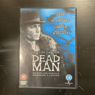 Dead Man DVD (VG/M-) -western/draama- (ei suomenkielistä tekstitystä)