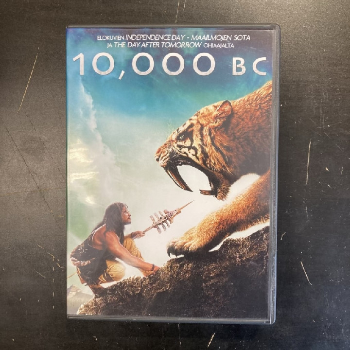 10,000 BC DVD (VG+/M-) -seikkailu-