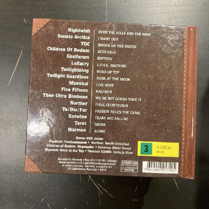 V/A - Spinefarm Hard Covers CD+DVD (VG+-M-/VG+)