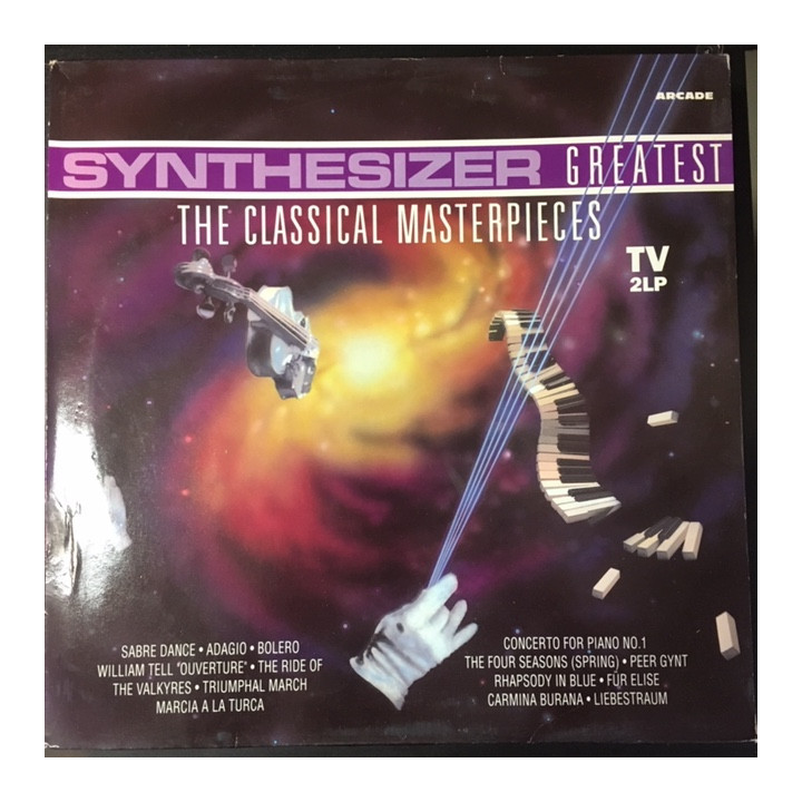 Ed Starink - Synthesizer Greatest (The Classical Masterpieces) 2LP (VG+-M-/VG) -synthpop-
