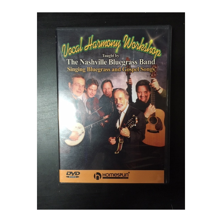 Nashville Bluegrass Band - Vocal Harmony Workshop DVD (VG/M-) -opetus dvd- (R1 NTSC/ei suomenkielistä tekstitystä)