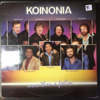 Koinonia - More Than A Feelin' LP (VG+-M-/VG) -jazz fusion-