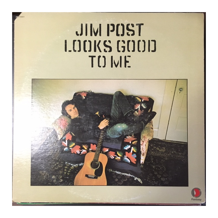 Jim Post - Looks Good To Me LP (VG+/VG+) -folk rock-
