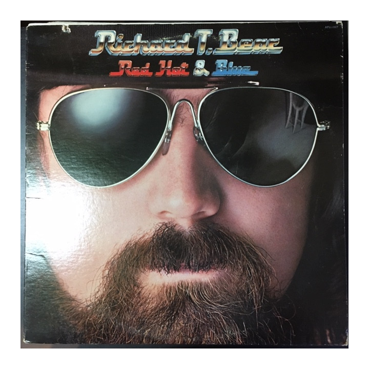 Richard T. Bear - Red, Hot & Blue LP (VG+-M-/VG+) -pop rock-