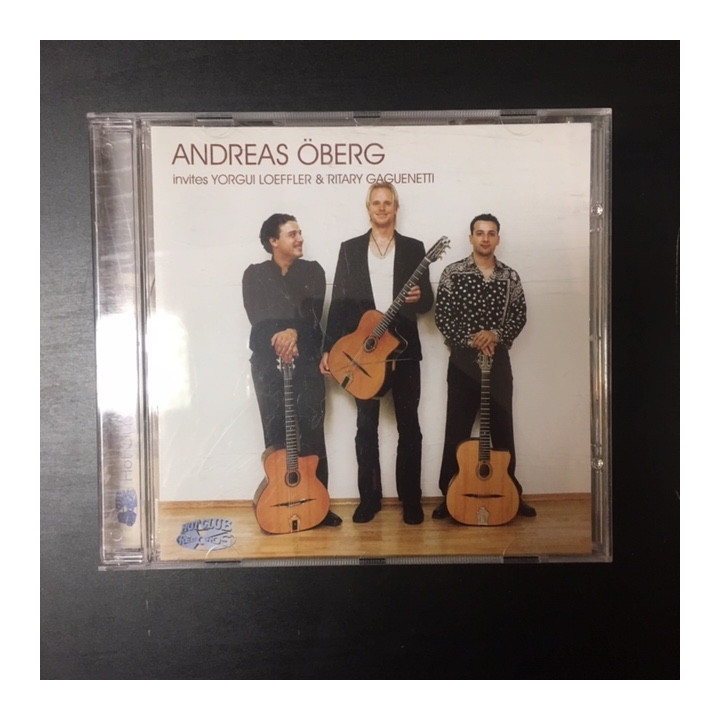 Andreas Öberg - Andreas, Ritary & Yorgui CD (VG/VG+) -swing-