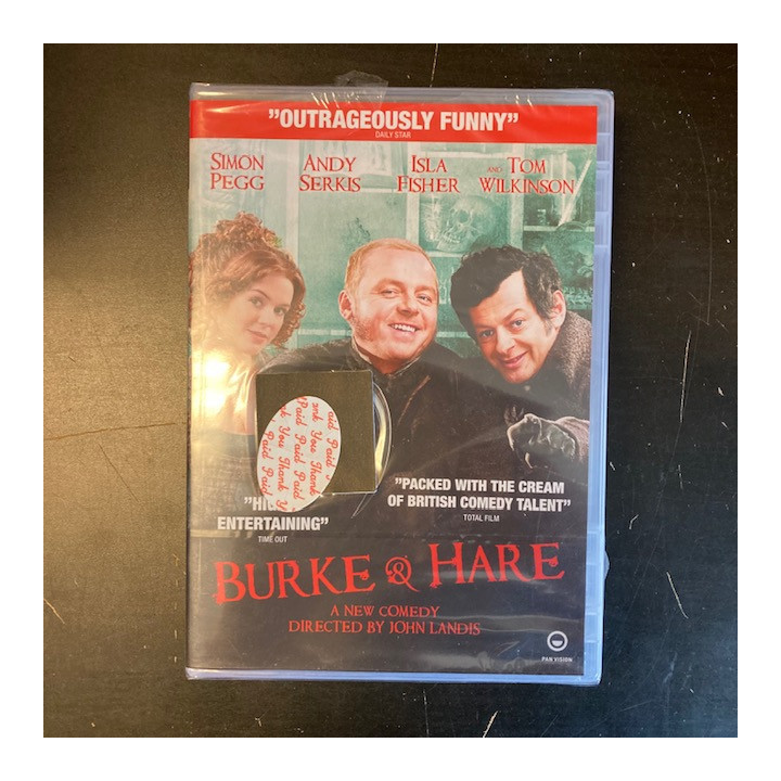 Burke & Hare DVD (avaamaton) -komedia-