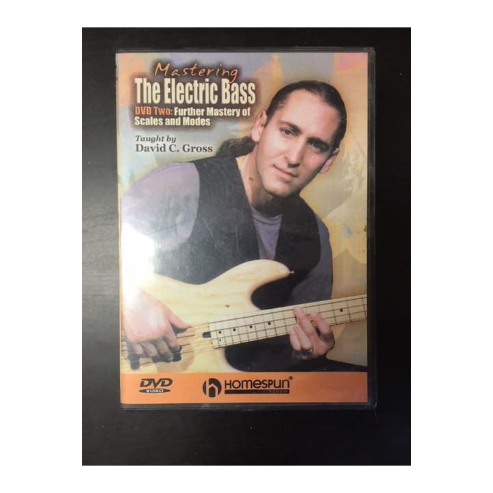 David C. Gross - Mastering The Electric Bass (DVD Two) DVD (VG/M-) -opetus dvd- (R1 NTSC/ei suomenkielistä tekstitystä)