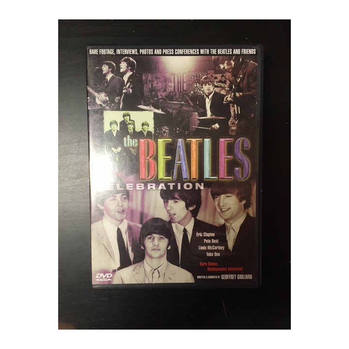 Beatles Celebration DVD (VG/M-) -dokumentti- (R0 NTSC/ei suomenkielistä tekstitystä)