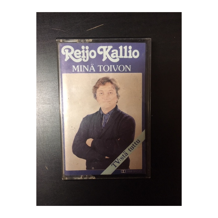 Reijo Kallio - Minä toivon C-kasetti (M-/VG+) -iskelmä-
