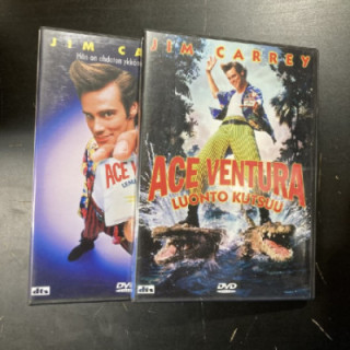 Ace Ventura 1-2 2DVD (M-/M-) -komedia-