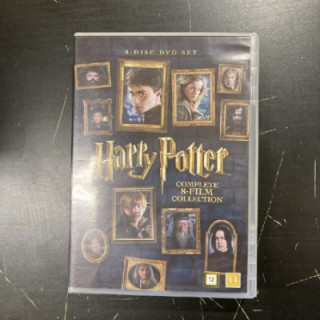 Harry Potter - Complete 8-Film Collection 8DVD (VG+/M-) -seikkailu-