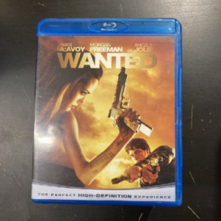 Wanted Blu-ray (VG+/M-) -toiminta-