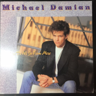 Michael Damian - Where Do We Go From Here LP (VG+-M-/VG+) -pop-