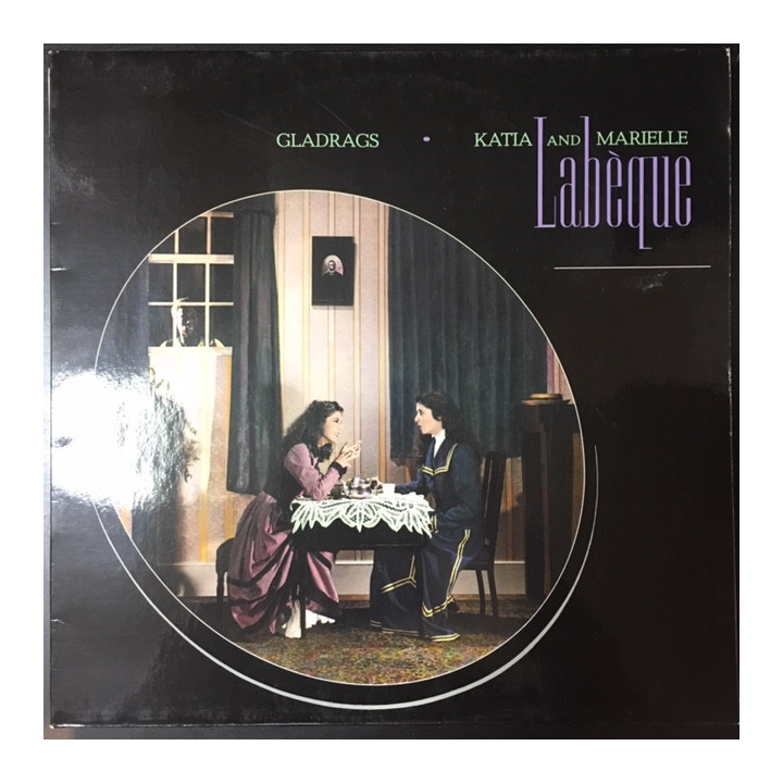 Katia And Marielle Labeque - Gladrags LP (M-/VG+) -jazz-