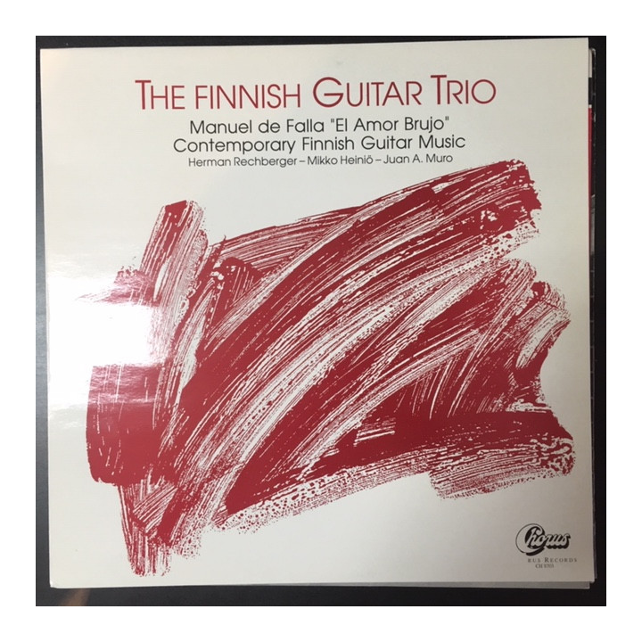 Finnish Guitar Trio - The Finnish Guitar Trio LP (M-/M-) -klassinen-