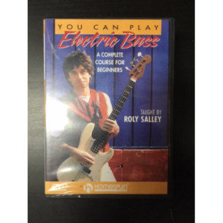 Roly Salley - You Can Play Electric Bass DVD (VG/M-) -opetus dvd- (R1 NTSC/ei suomenkielistä tekstitystä)