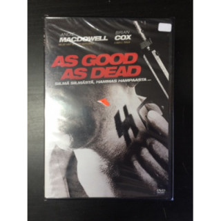 As Good As Dead DVD (avaamaton) -jännitys-