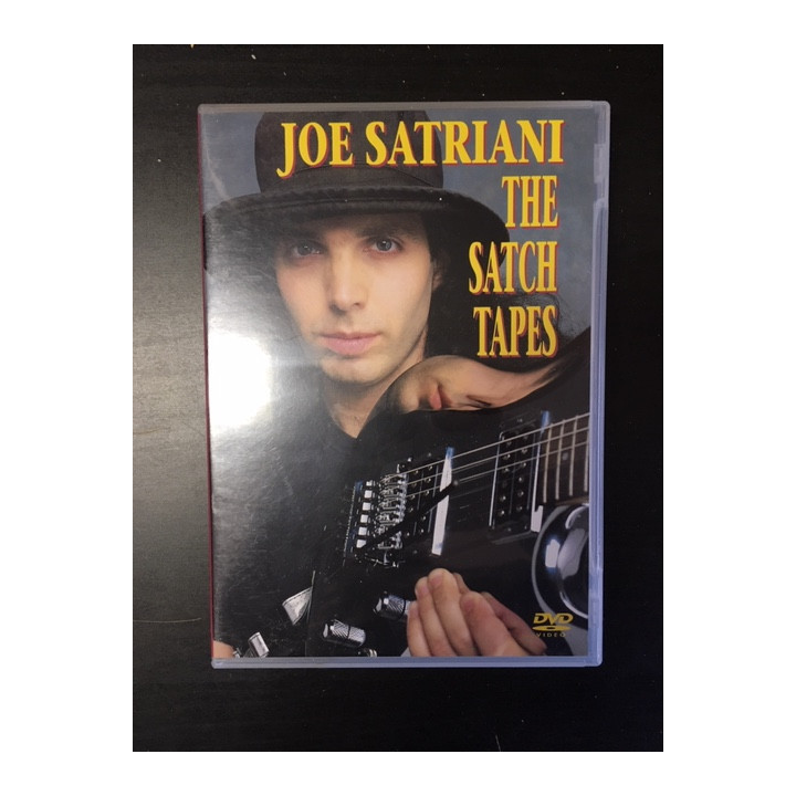 Joe Satriani - The Satch Tapes DVD (VG+/M-) -dokumentti- (ei suomenkielistä tekstitystä)