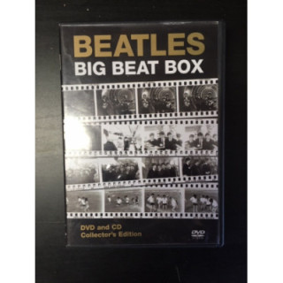 Beatles - Big Beat Box DVD+CD (VG+/M-) -dokumentti/pop rock- (ei suomenkielistä tekstitystä)