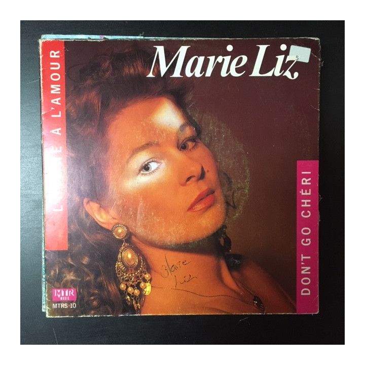 Marie Liz - L'Hymne A L'Amour / Don't Go Cheri 7'' (VG/VG) -disco-