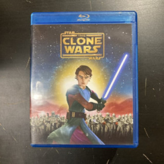 Star Wars - The Clone Wars Blu-ray (M-/M-) -seikkailu/animaatio-