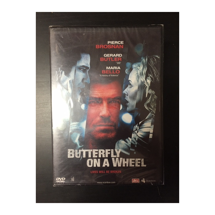 Butterfly On A Wheel DVD (avaamaton) -jännitys-