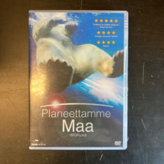 Planeettamme Maa -elokuva DVD (VG/M-) -dokumentti-