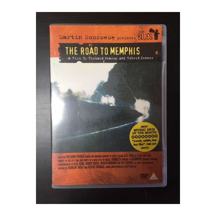 Road To Memphis DVD (VG+/M-) -dokumentti- (ei suomenkielistä tekstitystä)