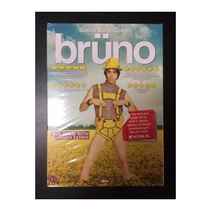 Brüno DVD (avaamaton) -komedia-