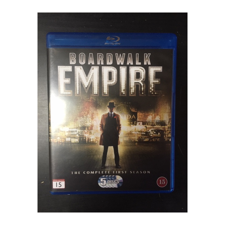 Boardwalk Empire - Kausi 1 Blu-ray (M-/M-) -tv-sarja-