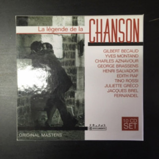 V/A - La Legende De La Chanson 10CD (M-/M-)