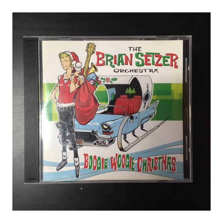 Brian Setzer Orchestra - Boogie Woogie Christmas CD (VG+/M-) -joululevy-